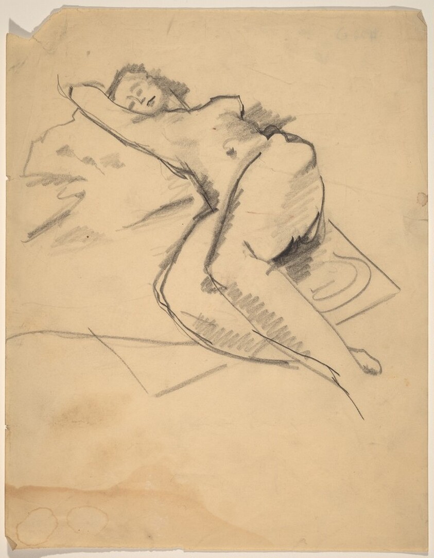 Nude Reclining on a Rug