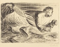 The Raging Barbarian, Ernst Barlach, c. 1916/1917