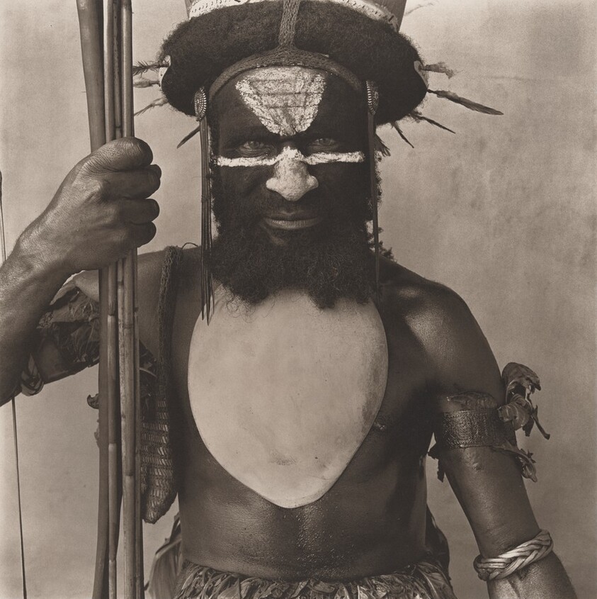 Tambul Warrior, New Guinea