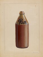 Bottle, Root Beer, Charles Caseau, c. 1936
