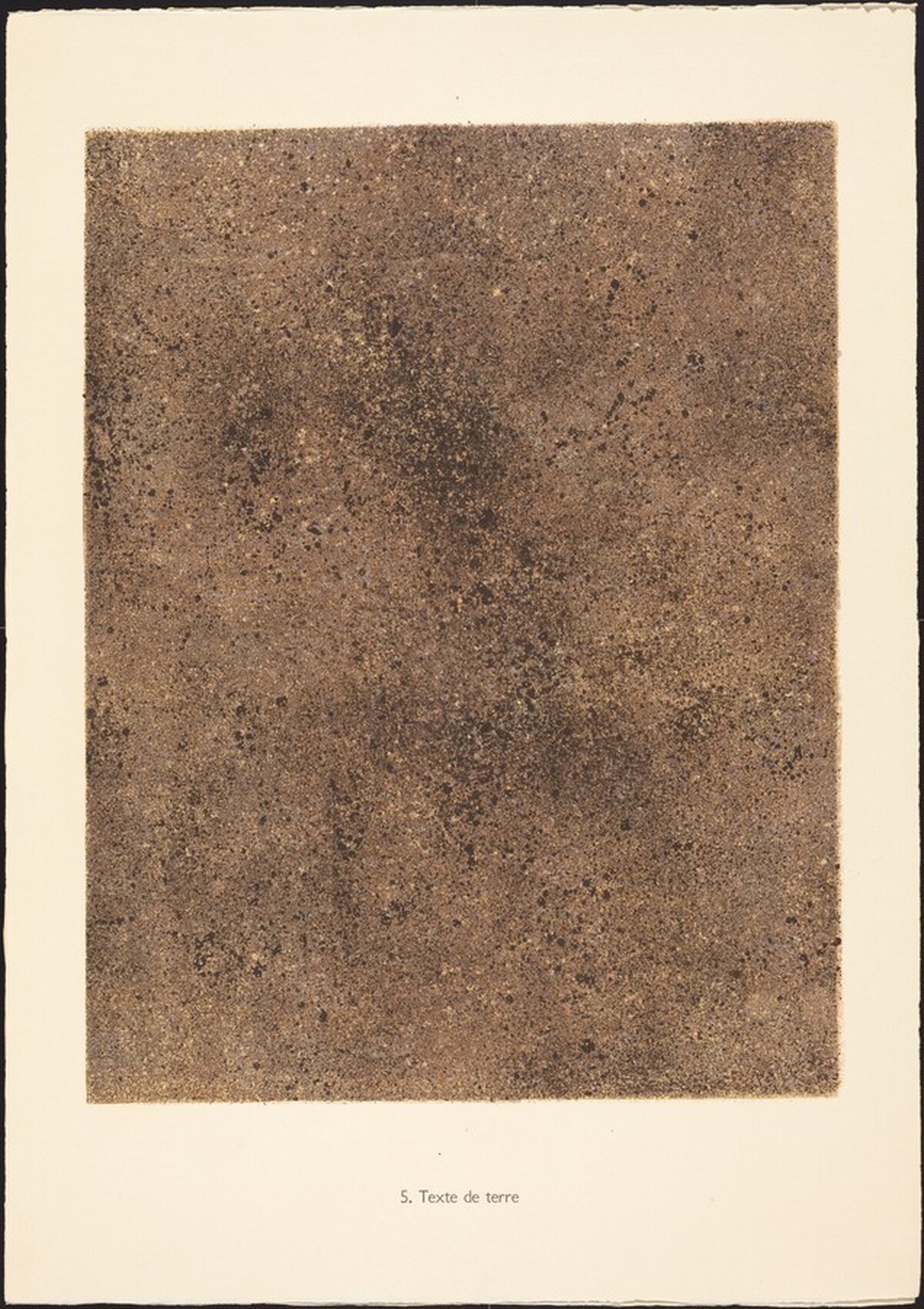 Texte de terre