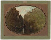 The Beetle Crevice, George Catlin, 1854/1869