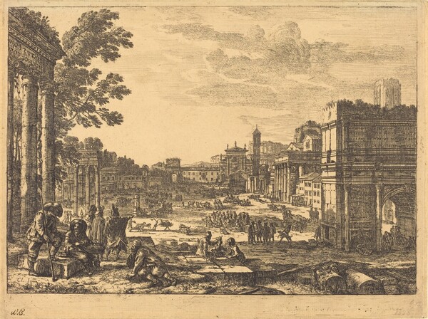 The Roman Forum (Le Campo Vaccino)