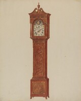 Grandfather Clock (Timepiece), Francis Law Durand, c. 1937