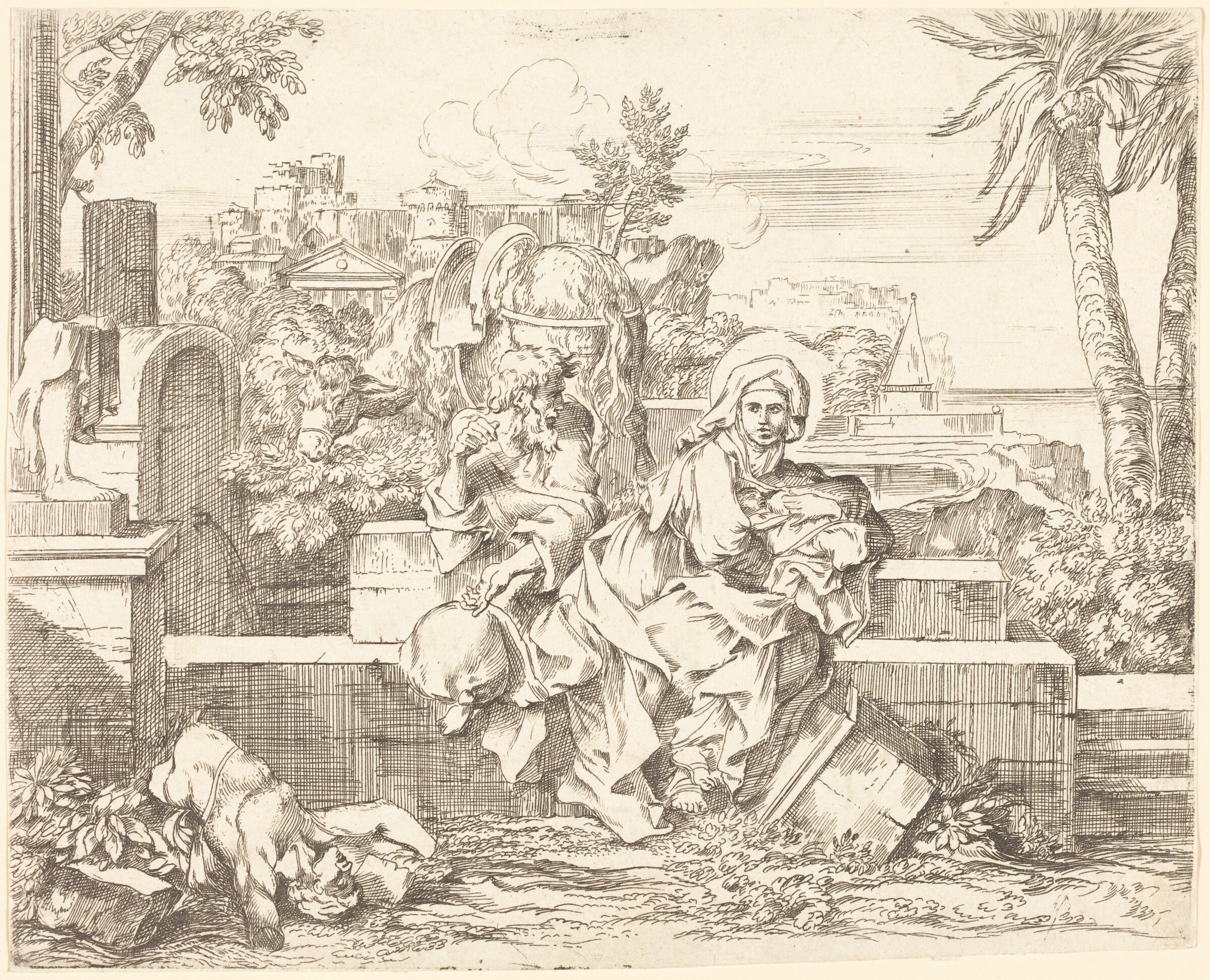 The Return from Egypt, Sébastien Bourdon