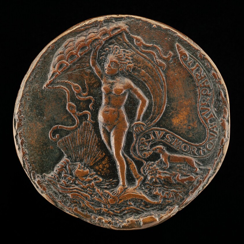 Fortune Riding on a Dolphin [reverse]