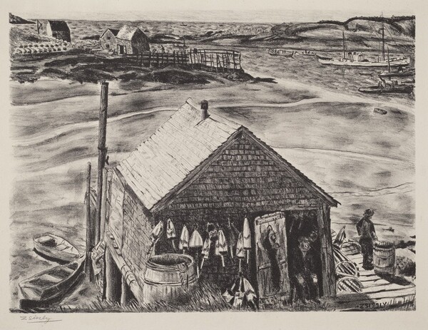 Lobsterman's Wharf, Maine