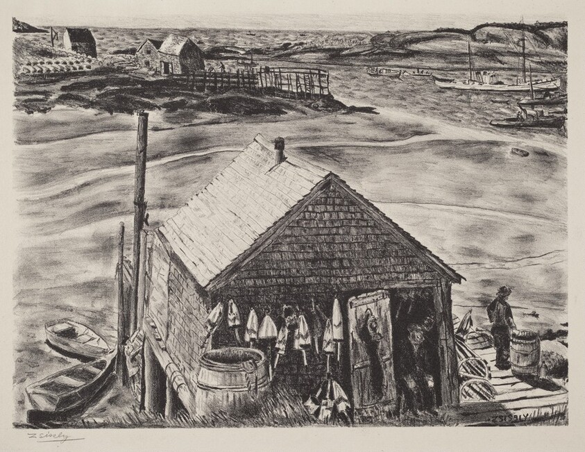 Lobsterman's Wharf, Maine