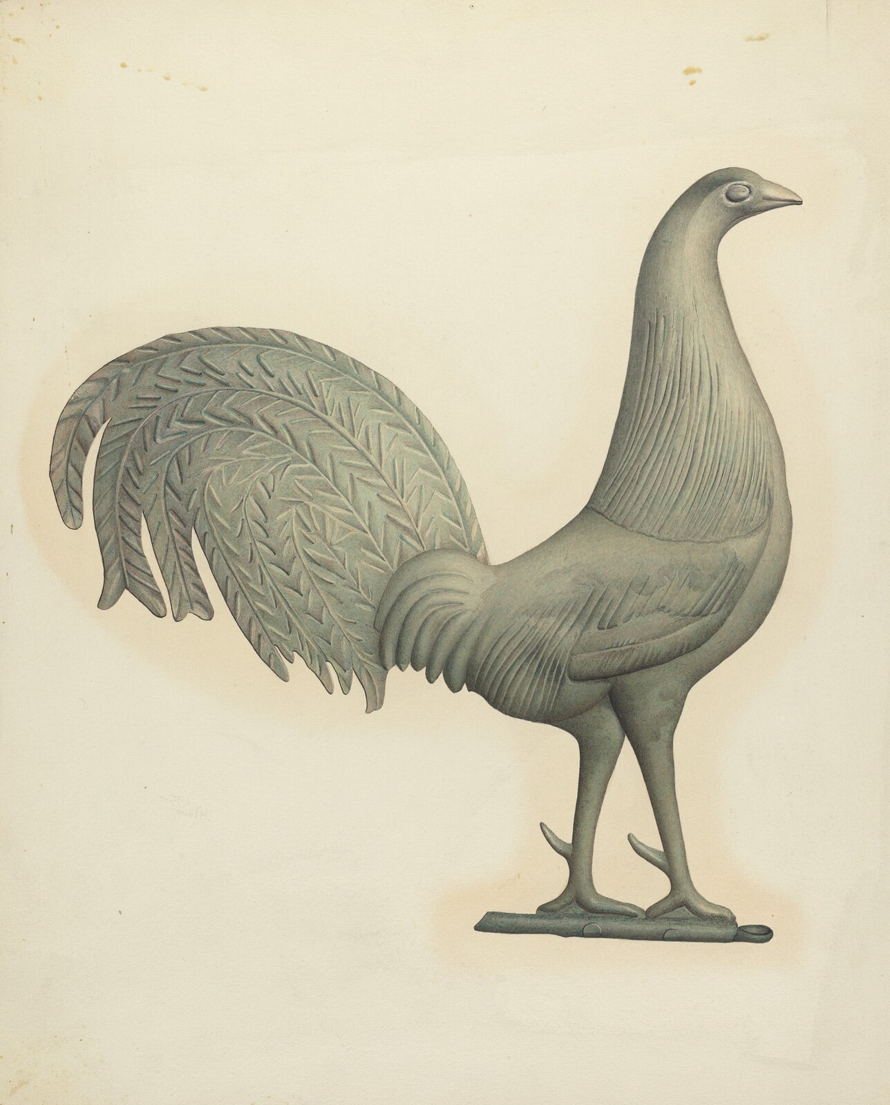 Rooster Weather Vane, Robert Pohle, c. 1945