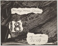 Title Page, Matsumi Kanemitsu, 1970