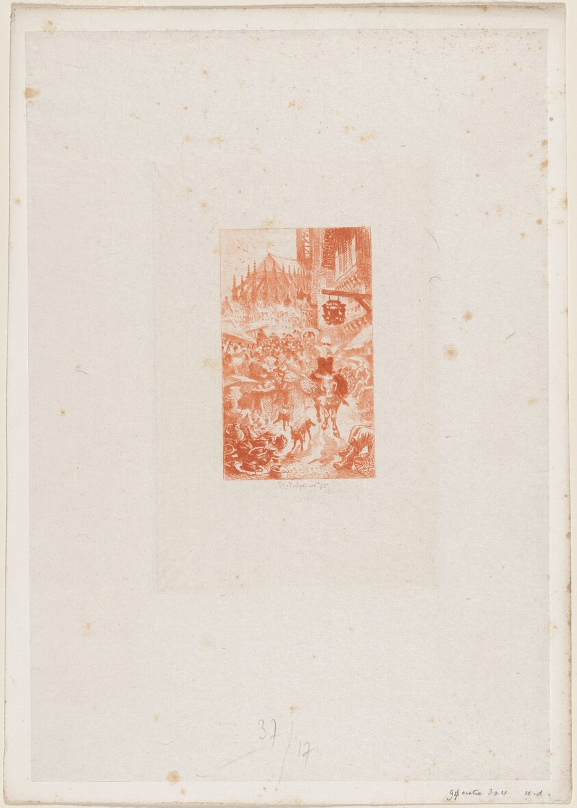 Je fis ce qu'on appelle un bon marche..