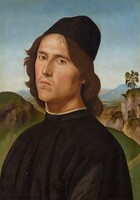 Portrait of Lorenzo di Credi, Pietro Perugino, 1488