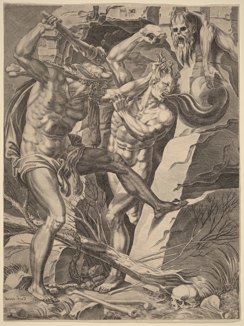 Hercules Killing Cacus