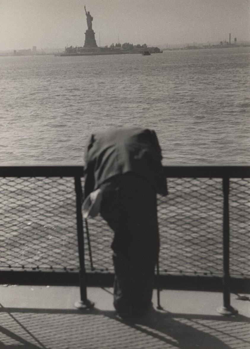 Sick Man on Ferry, New York