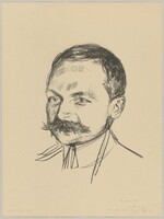 Dr. Wilhelm Wartmann, Edvard Munch, 1922