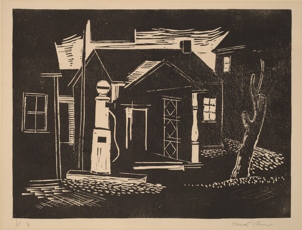 Untitled (Woodstock Gas Station)