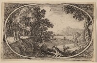 The Stump near the River, Herman van Swanevelt