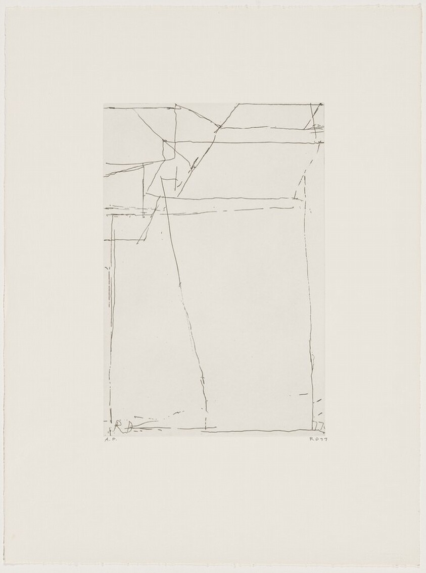 #8 from Nine Drypoints and Etchings [artist's proof]