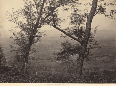 Orchard Knob from Mission Ridge