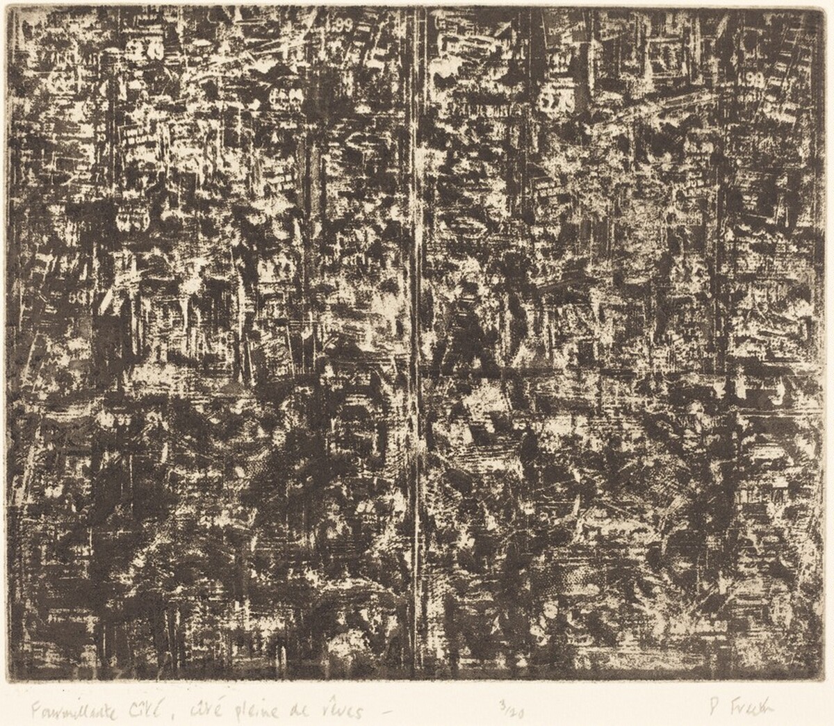 Fourmillante Cite, Cite Pleine de Reves