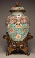 Covered Jar in Gilt-Bronze Mount, Chinese Qing Dynasty, mid/late 18th century