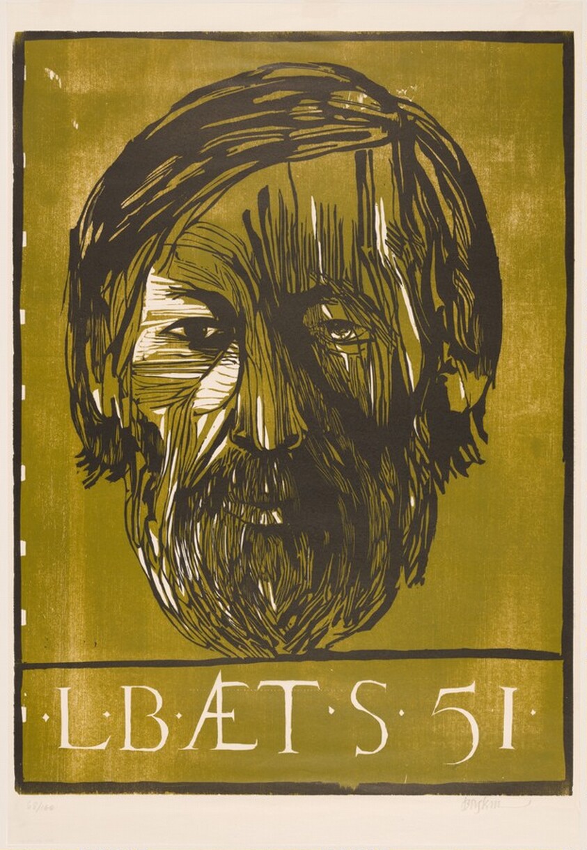 Leonard Baskin at 51