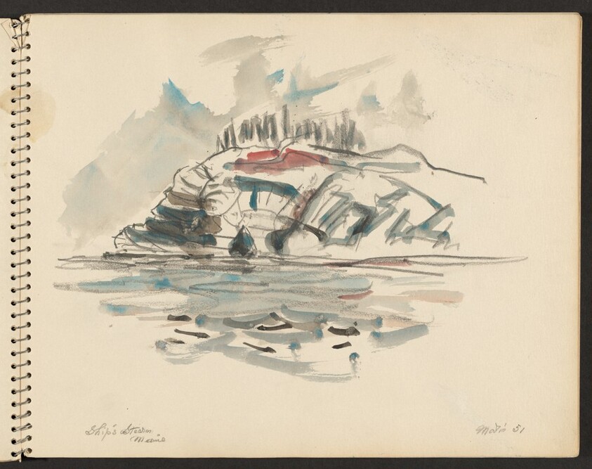 Ship's Stern Island, Maine