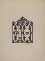 Gate, Eugene Shellady, 1937