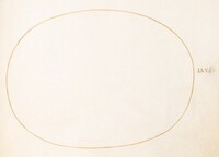 Plate 70: Empty Oval, Joris Hoefnagel, c.1575/1590s