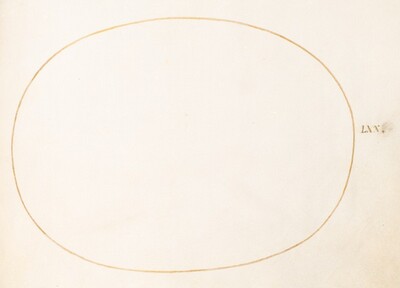 Plate 70: Empty Oval, Joris Hoefnagel, c.1575/1590s