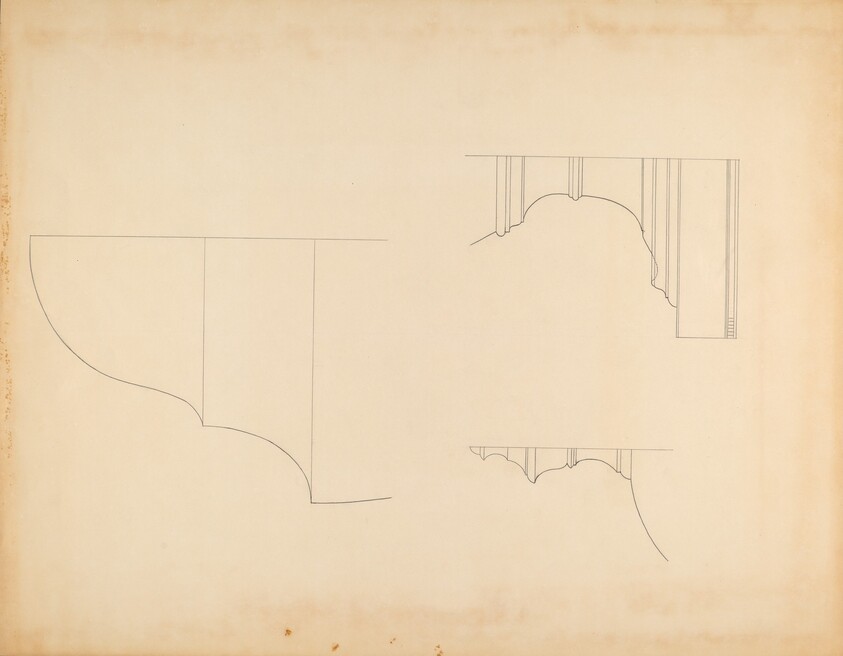 Knife and Spoon Box - Line Drawing