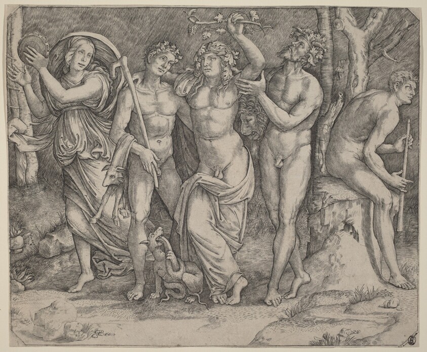 Bacchus and His Attendants