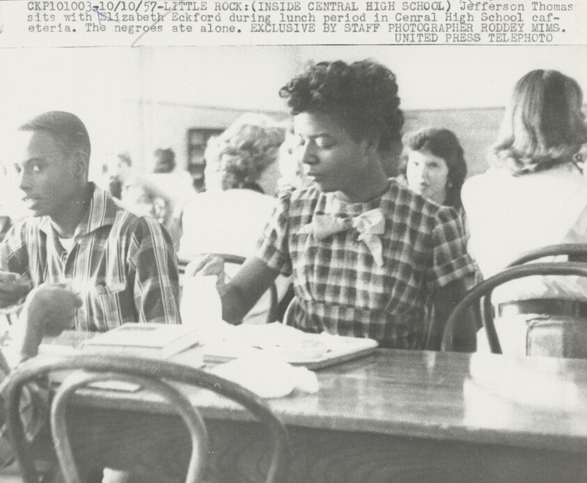 Title from caption on object: “Inside Central High School”