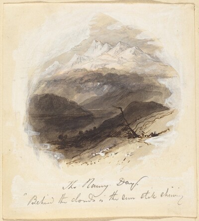 Illustration for Longfellow's "The Rainy Day"