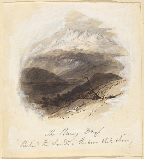 Illustration for Longfellow's "The Rainy Day"