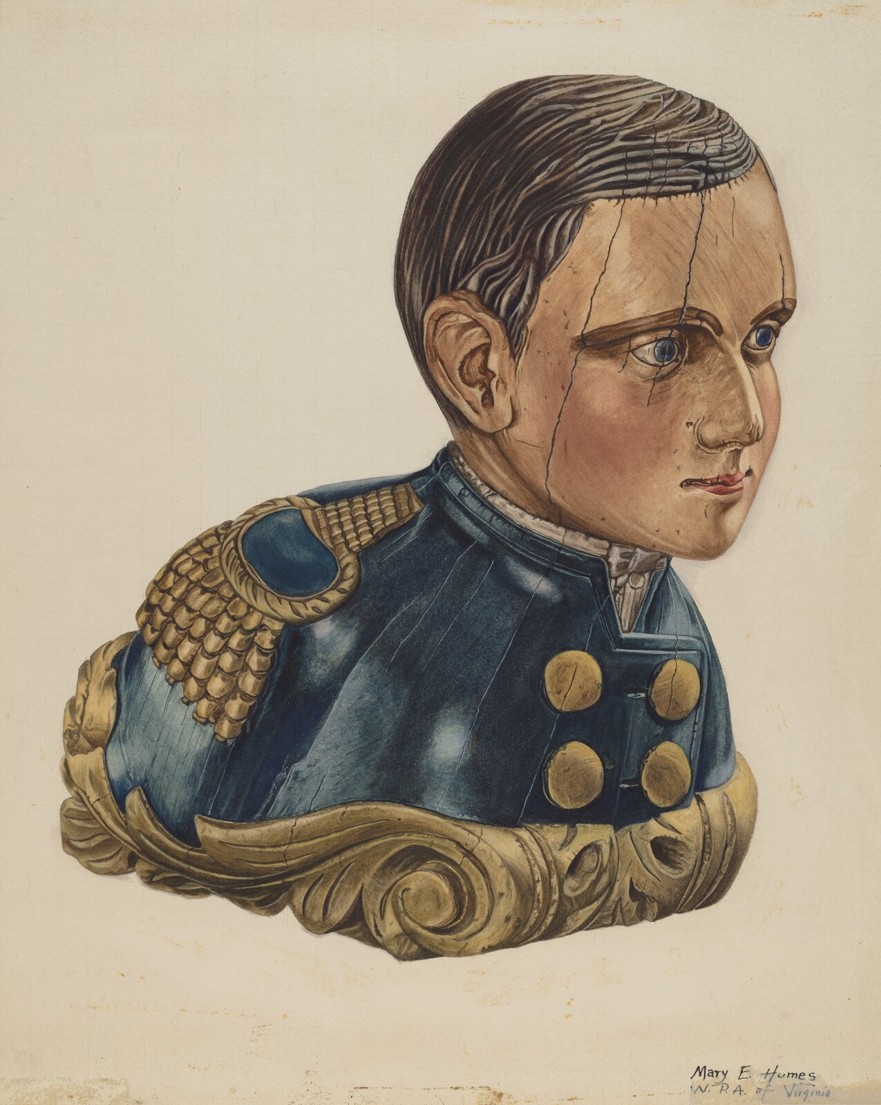 Pilot House Ornament, Mary E. Humes, c. 1939