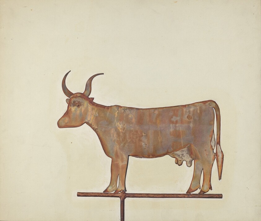 Cow Weather Vane