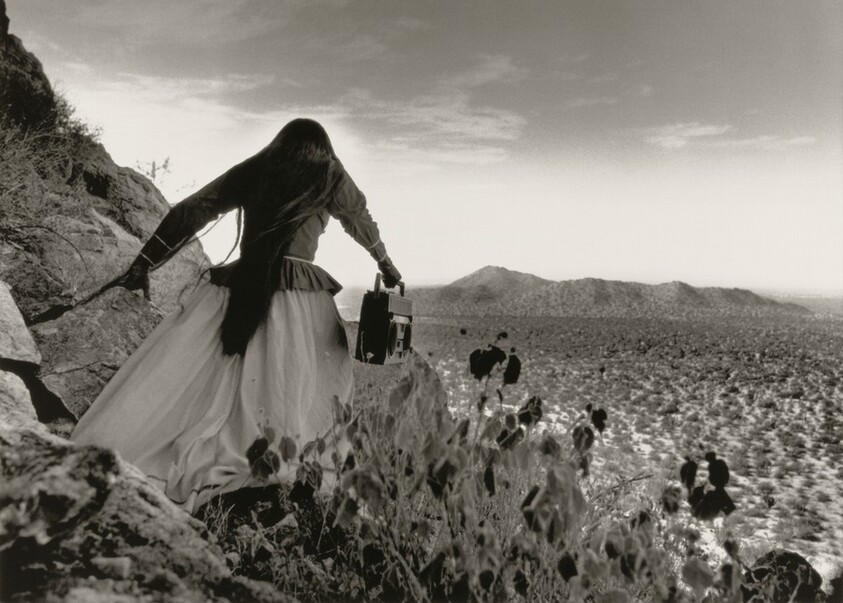 Mujer ángel, Desierto de Sonora, México (Angel Woman, Sonoran Desert, Mexico)