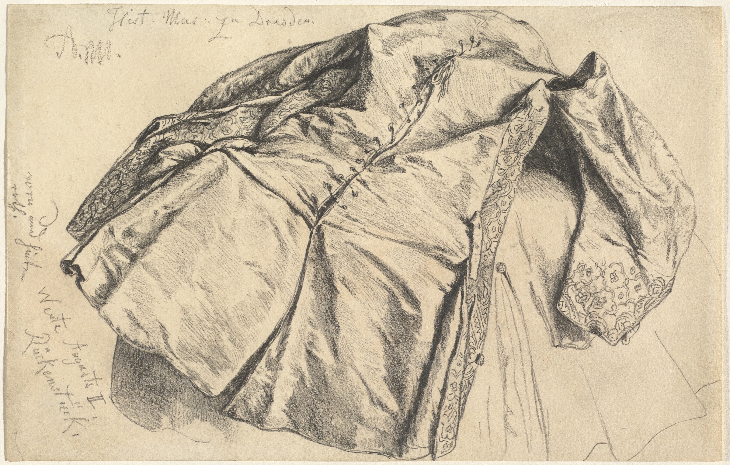 The Vest of August the Strong, Adolph Menzel, 1840