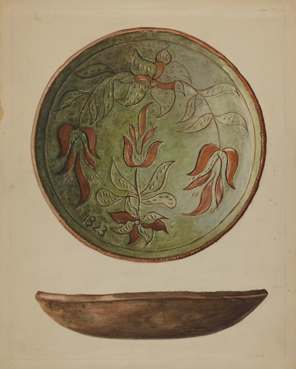 Pa. German Plate