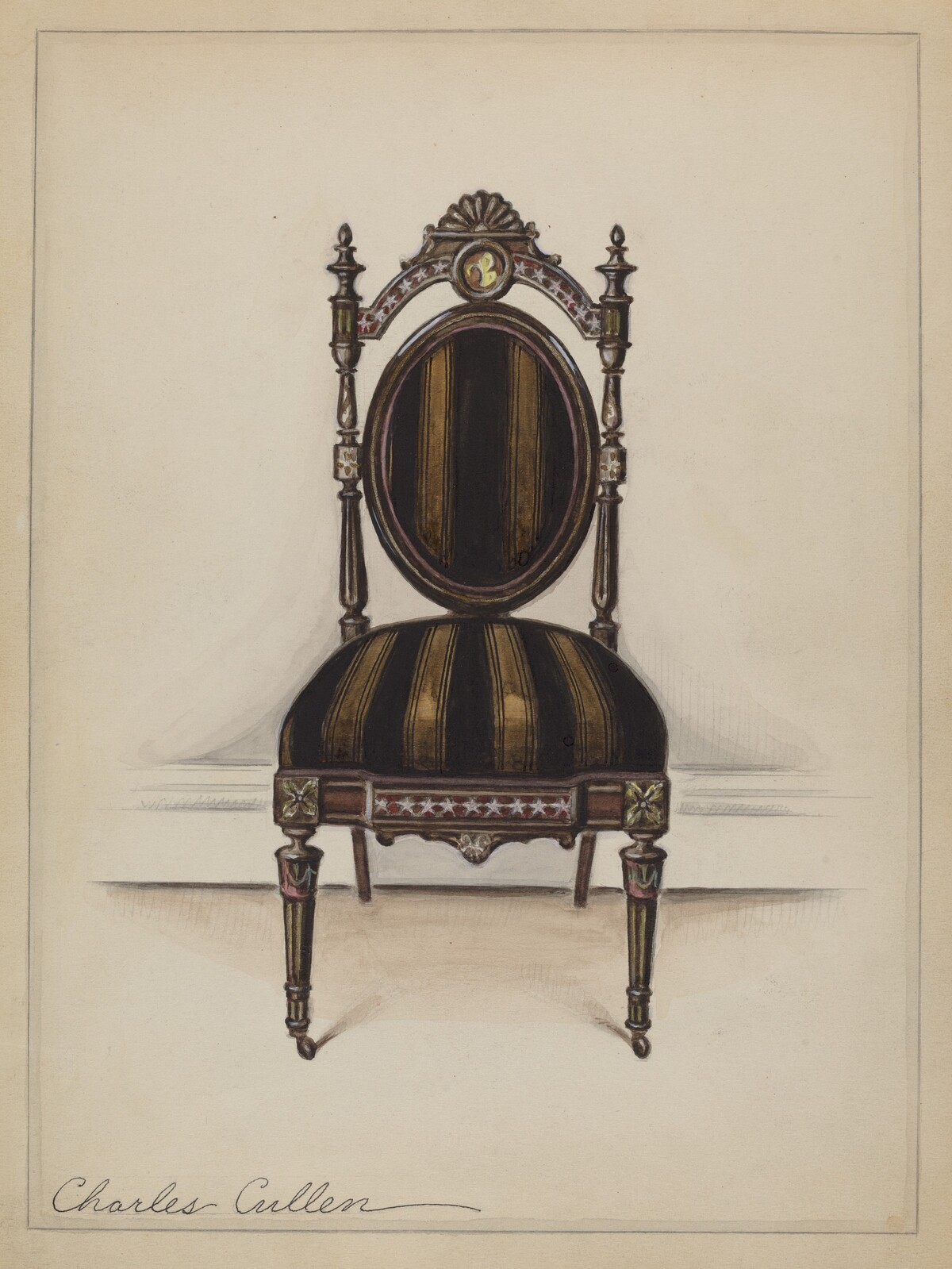 Chair (one of a pair)