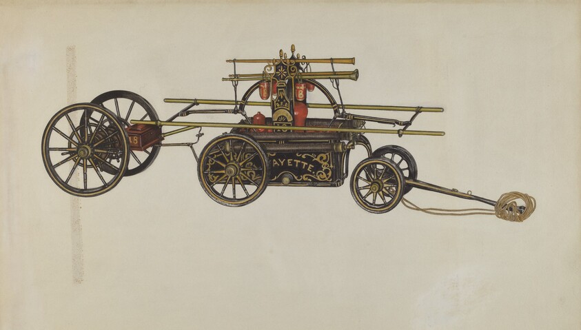 Model of a Fire Engine