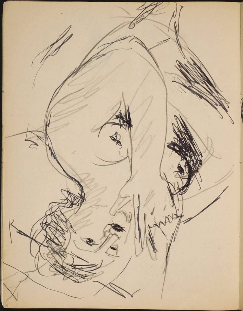 Rauchender weiblicher Akt (Nude Smoking) [p. 18]