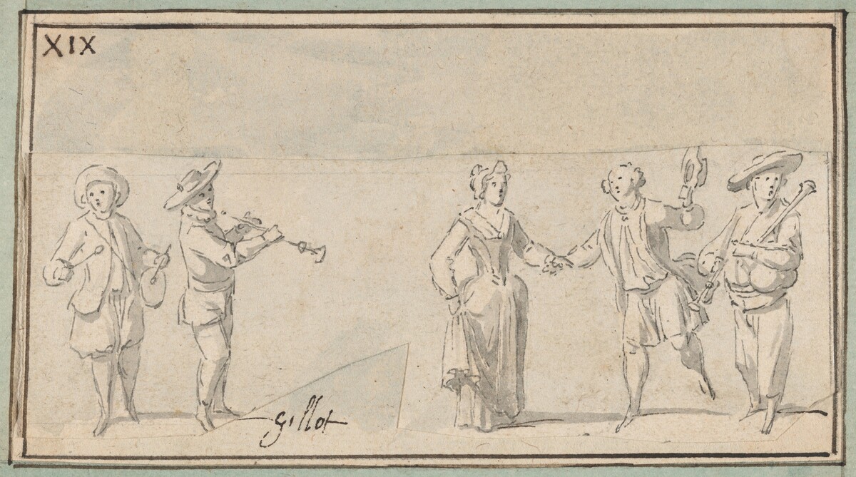 Peasant Musicians and Dancers