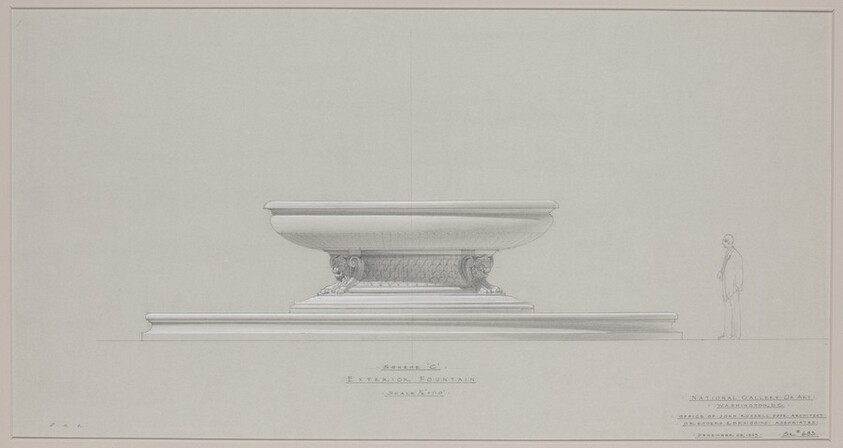 Exterior Fountain: Scheme "C"