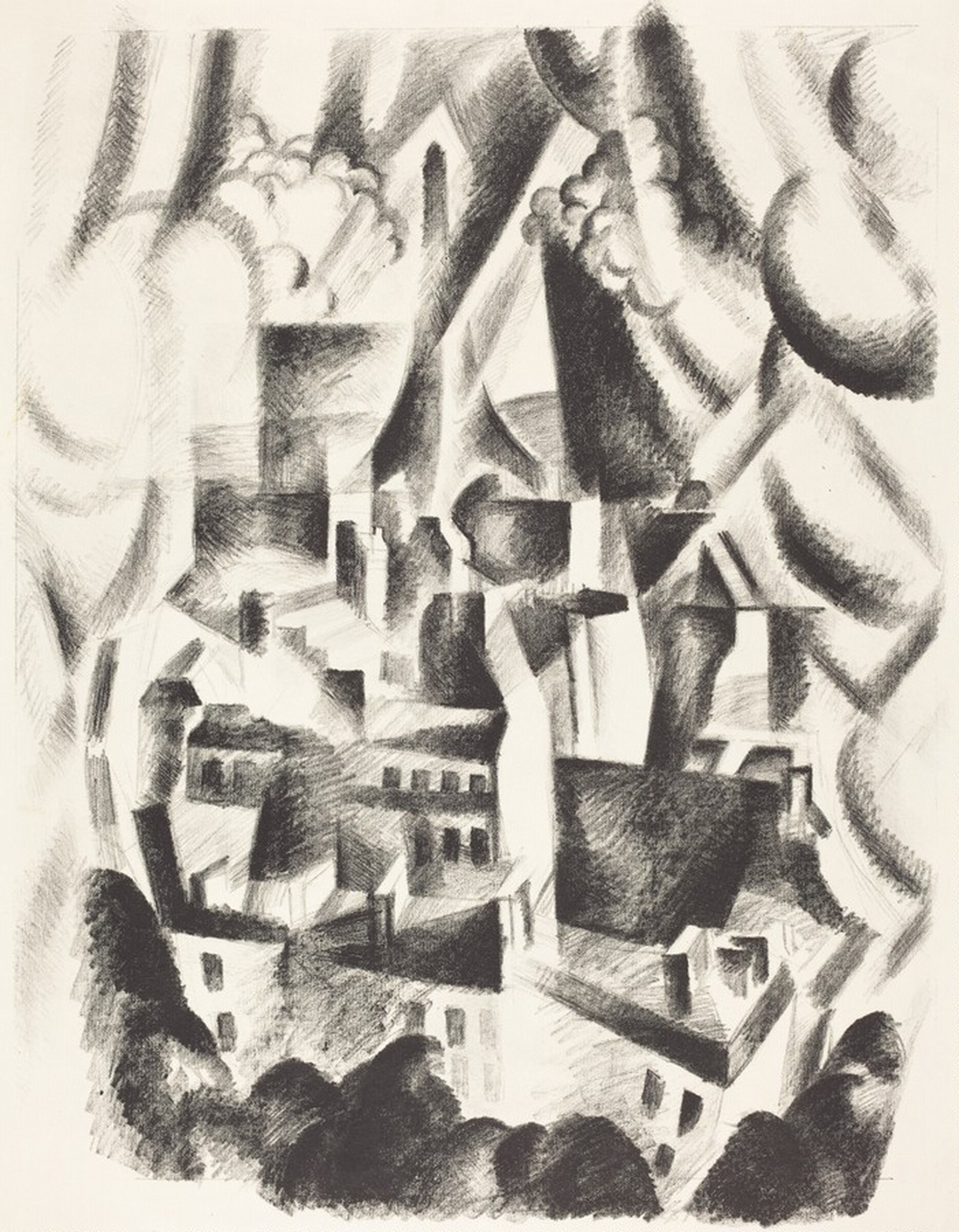 The City, Robert Delaunay, 1926