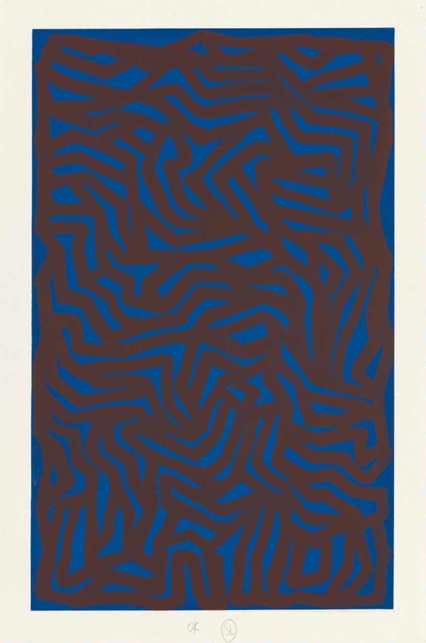 Loops & Curves Blue/Red