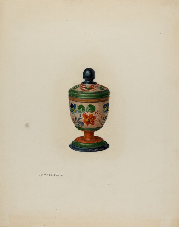 Pa. German Saffron Box