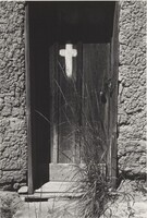 The Morada door, along the Purgatory River, Robert Adams, early 1970s