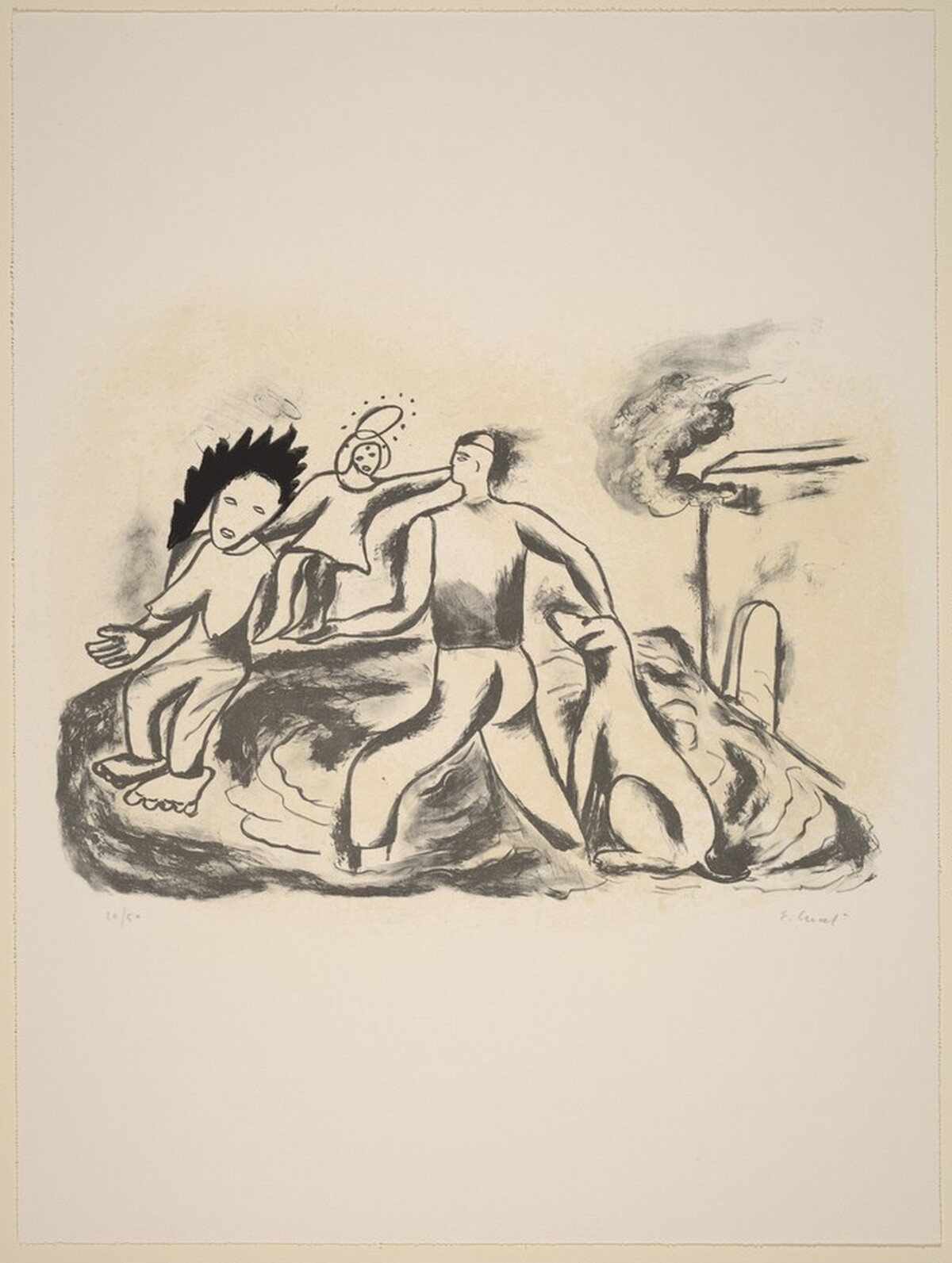 Immagine minore marchigiana (Immagine a girl from the Marche)